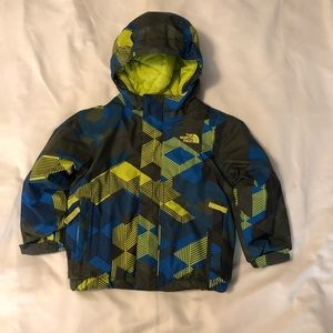 North Face insulated waterproof toddler ski coat
